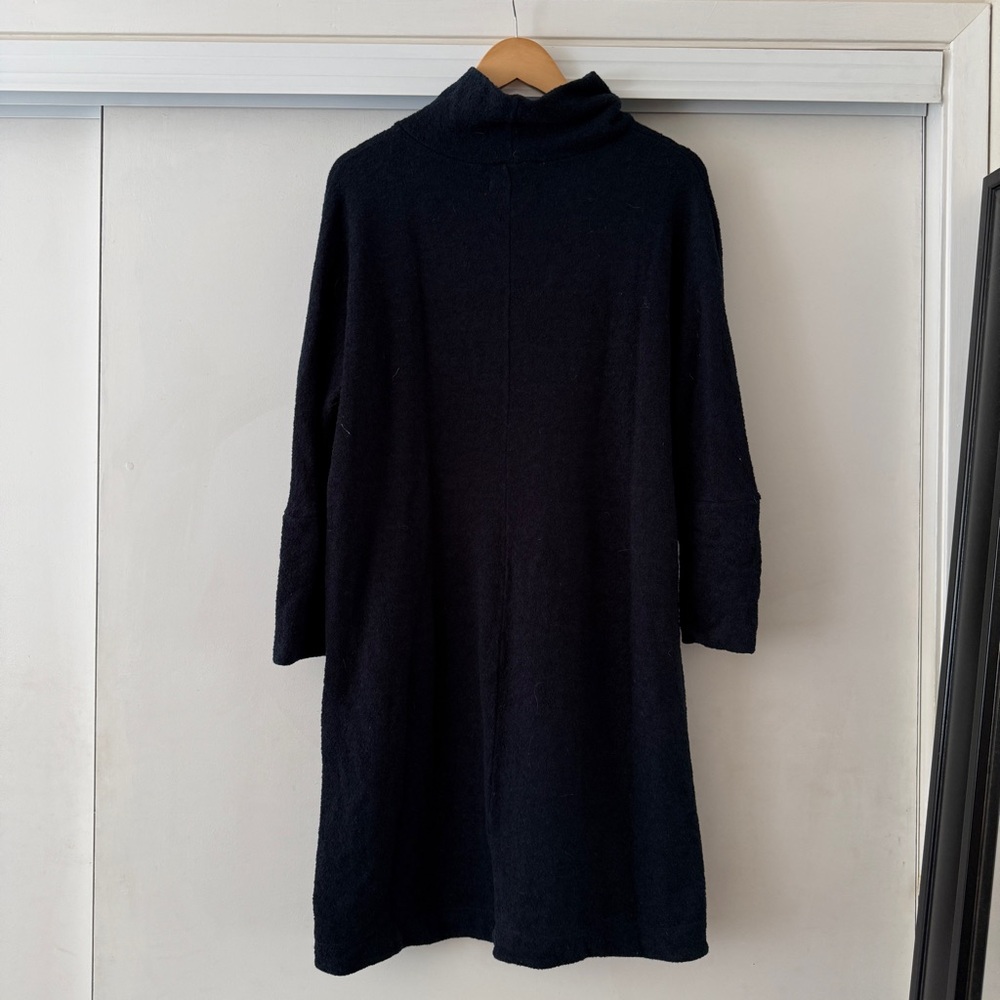 Washed Cotton Easy A-Line Minidress